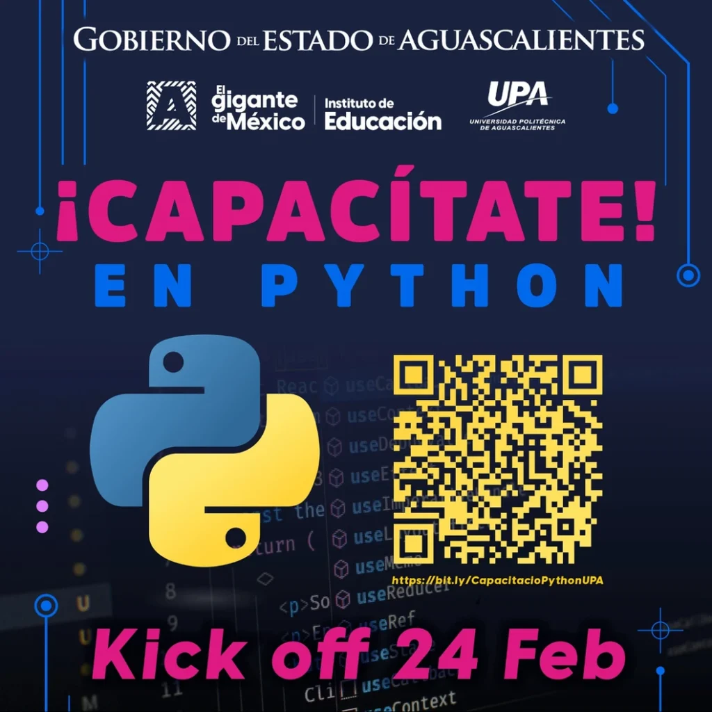 Curso de programación para docentes y alumnos