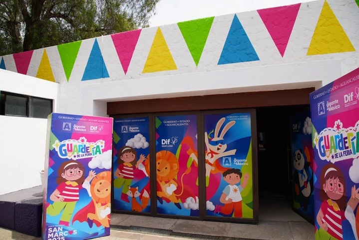 Guardería a los hijos de quienes trabajan en la feria