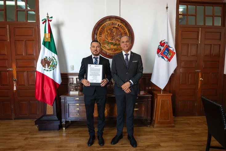 Omar Plesent recibe nombramiento oficial como procurador estatal de Protección Ambiental