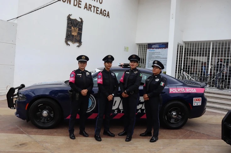 Policía rosa, modelo nacional de protección a mujeres y niños