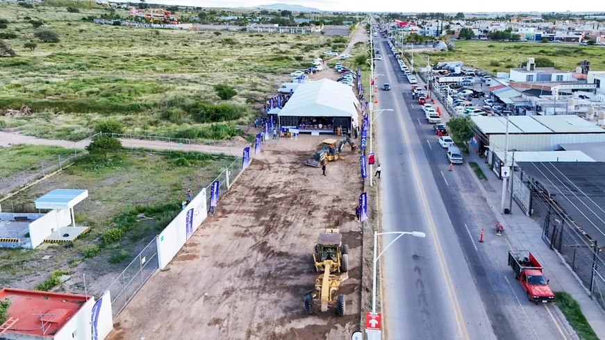 Rehabilitación con concreto hidráulico en Avenida Héroe Inmortal