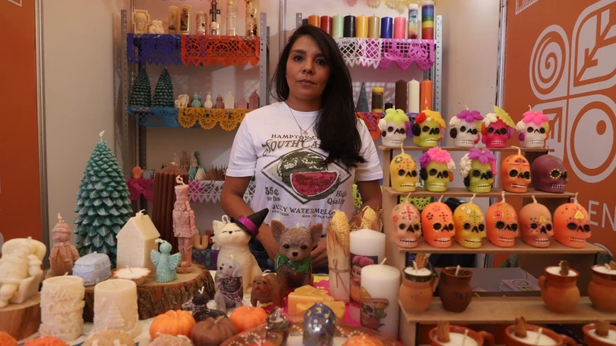 Disfruta del pabellón Hecho en Aguascalientes en el Festival Cultural de las Calaveras 2025
