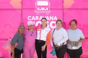La caravana rosa llegara a Asientos este viernes 17 de octubre