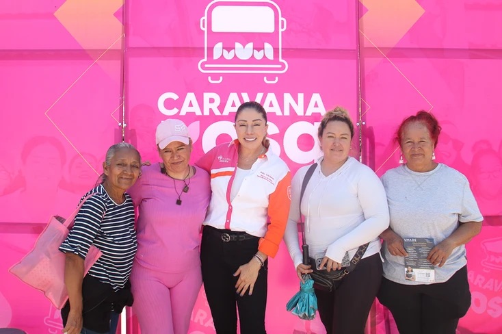 La caravana rosa llegara a Asientos este viernes 17 de octubre