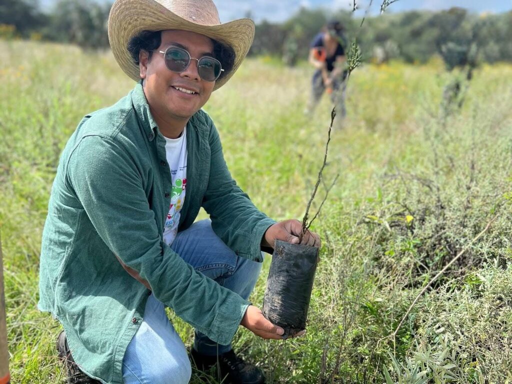 Reforestan Cobos-Parga con colaboración comunitaria Noticias de Aguascalientes hoy