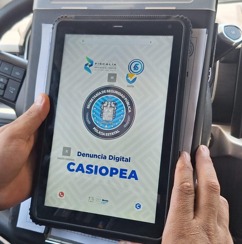 Casiopea: plataforma de denuncias digitales en tiempo real en Aguascalientes Noticias de Aguascalientes hoy