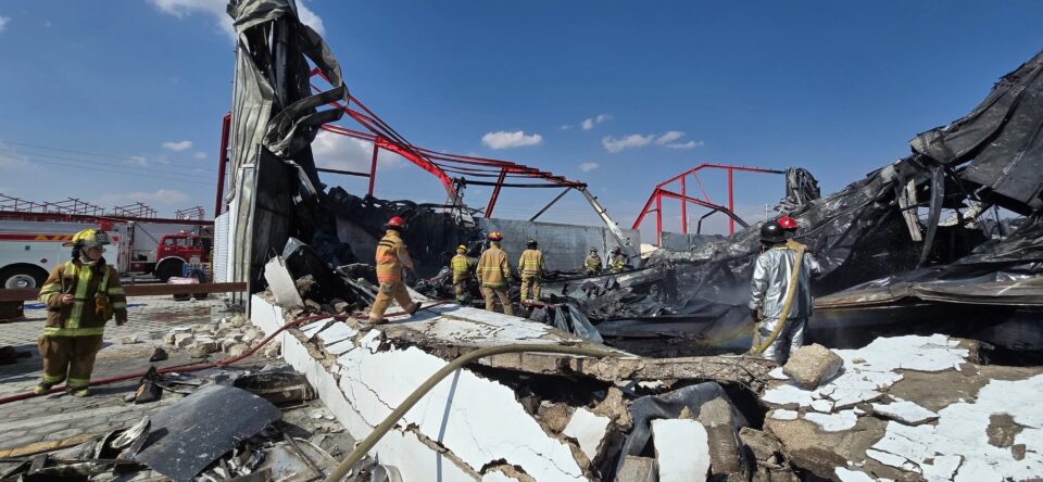 Atención oportuna a un incendio en la empresa Mirasoles evitó desastre