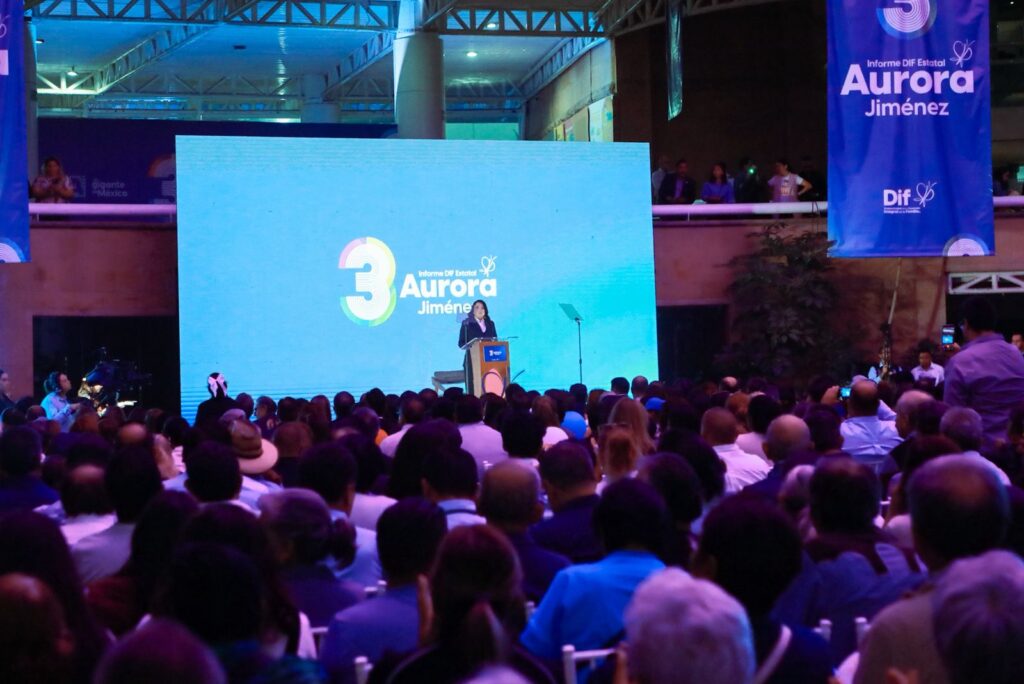 Aurora Jiménez rinde su tercer informe: seguiremos cambiando vidas Noticias de Aguascalientes hoy