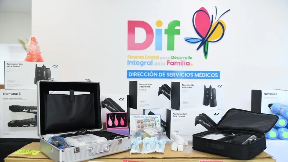 Aurora Jiménez impulsa rehabilitación en el DIF Estatal con nuevo equipo