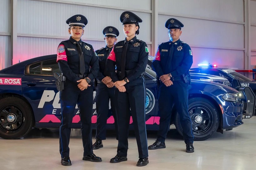 Policía Rosa, pionera en la protección de mujeres y niños