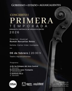 Ballet y Orquesta Sinfónica de Aguascalientes para San Valentín 