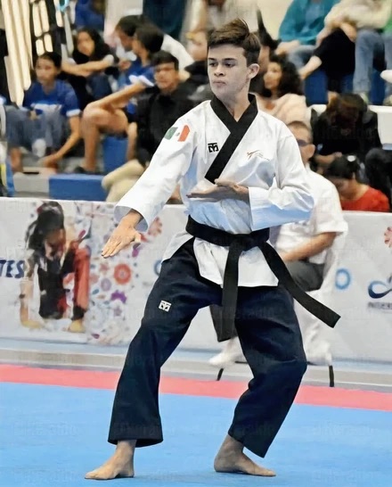 Joven aguascalentense destaca en podios internacionales en Taekwondo