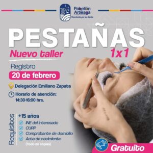 Talleres de capacitación en Pabellón de Arteaga