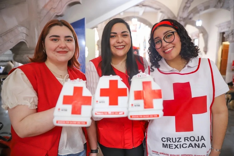 Al pagar tu control vehicular puedes realizar una aportación voluntaria a la Cruz Roja