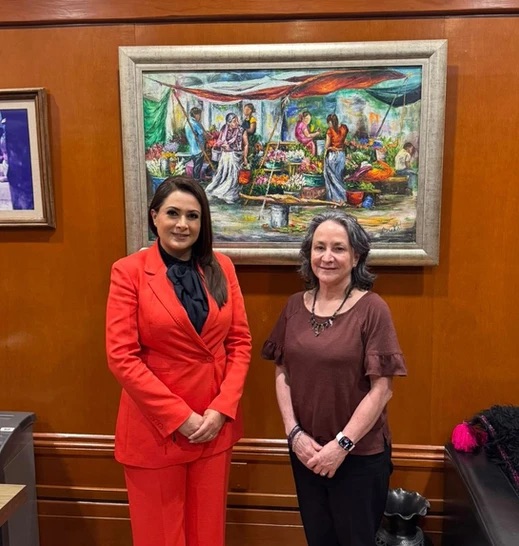 Tere Jiménez se tuvo una reunión con la ministra de la Suprema Corte de Justicia de la Nación