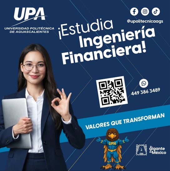 Estudia Ingeniería Financiera en la UPA