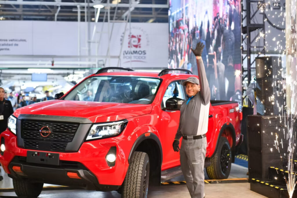 Tere Jiménez enbaceza el inicio de producción de la nueva Nissan Frontier en Aguascalientes Noticias de Aguascalientes hoy