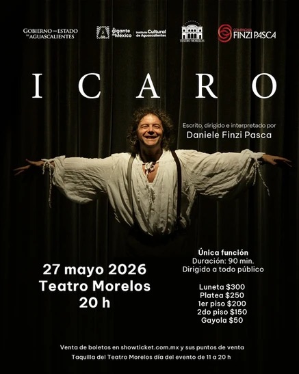 Ícaro llega al Teatro Morelos, una historia que ha conmovido al mundo