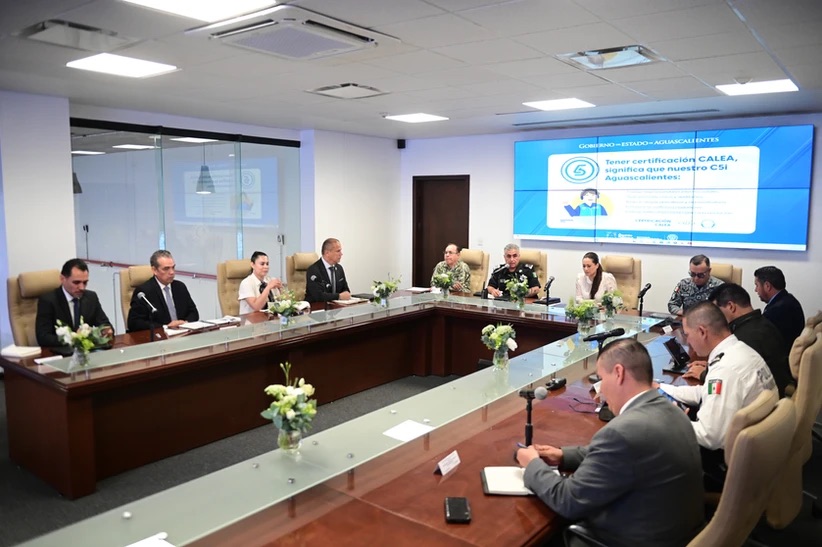 Redoblan esfuerzos para que Aguascalientes siga siendo de los estados más seguridad del país