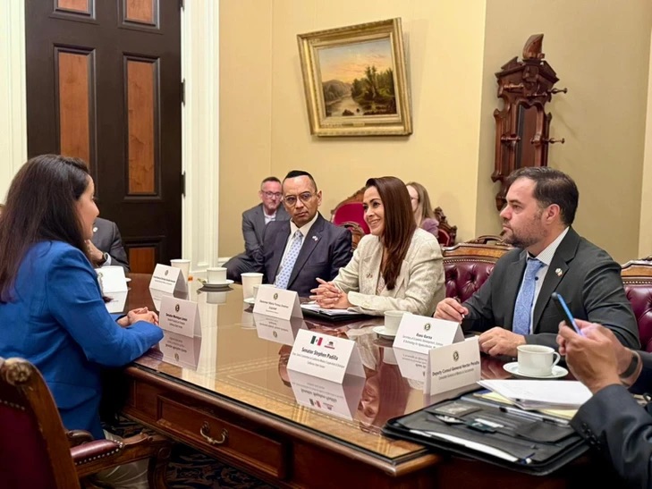 Tere Jiménez fortalece lazos con California para generar más inversión y comercio