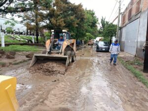 Más de 100 familias atendidas por municipio por fuertes lluvias