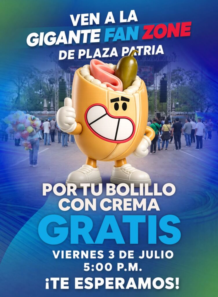20 mil bolillos con crema y la Feria del Pan llegan a la Fan Zone este 2 y 3 de julio